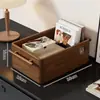 Caixa de Armazenamento de Chaves para Corredor em Madeira Maciça Caixa de Armazenamento de Lanches e Diversos de Alto Padrão para Sala de Estar Caixa de Armazenamento para Mesa de Centro Desktop