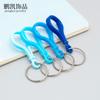 Hebilla de Joyería DIY Accesorios Hebilla de Langosta Acrílica Colorida Llavero Colgante Material Colgante para Equipaje con Hebilla de Bombilla de Plástico