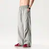 Ropa para Hombre Fengshe / 2026 Primavera y Otoño Nuevos Pantalones Casuales Holgados Estilo Americano para Hombre Pantalones Largos Pantalones Rectos de Pierna Ancha de Paracaidista