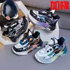 Novos Sapatos Infantis de Inverno com Plus Veludo para Treino, Corrida e Basquete, Sapatos Esportivos Antiderrapantes para Crianças Pequenas, Médias e Grandes, Modernos