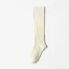 Calcetines Deportivos de Compresión Finos para Primavera y Verano para Mujer, Calcetines Largos Transpirables Profesionales para Fitness, Calcetines de Red para Bádminton, Calcetines para Pantorrilla