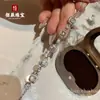 Pulsera de Calabaza Girasol Jade Espuma de Agua Natural, Mismo Estilo que Yi Mi, Fresca y de Alta Gama, Pulsera Tipo Hielo Exquisita y Versátil