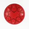 Nuevo Tambor Zen de 6 Pulgadas y 8 Tonos, Tambor de Lengua de Acero Sereno, Tambor Colorido Sin Preocupaciones, Instrumento de Percusión, Handpan de Comercio Exterior
