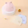 Gorro de bebé verano fino gorro para fontanela gorro fetal para recién nacido 0 3 meses puerta del cerebro gorro de puerta halógena para bebé niño