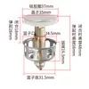 Bacia de drenagem de rejeição, bacia de lavatório, aço inoxidável tipo push-type bounce core leak plug fittings