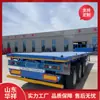 Fabricantes de Reboques Fornecimento Transfronteiriço de Reboques Plataforma para Transporte de Contêineres de 40 Pés e Semirreboques Skeleton para África e Oriente Médio