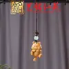 Cadena para Teléfono con Forma de Corazón de Caballo Pequeño de Sándalo Morado, Colgante Caballo del Año del Caballo Art Ming Xian Yuan, Llavero Creativo para Decoración de Coche con Caballo del Zodiaco