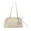 Bolso Grande de Lunares con Lazo para Mujer 2026 Nuevo Bolso Tote Casual de Gran Capacidad Moda Estilo Coreano Bolso de Hombro para Viajes
