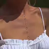 [Rocío de la Madrugada] Sensación Fría Hielo Revelado Collar de Perlas Diseño de Nicho Viento Minuto Sensación Avanzada Pendientes de Gota de Agua
