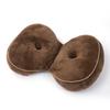 Soporte Lumbar de Oficina Felpa Suave Plegable Cojín de Doble Propósito Hermosas Nalgas Anti-Hemorroides Elevación de Glúteos Cojín Multifuncional Personalización