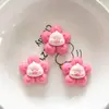 Oso de Dibujos Animados Flor Resina Accesorios Conejito Pequeño DIY Parches Planos al por Mayor Pinzas para el Cabello de Niños Gomas para el Cabello Materiales