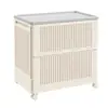 Caja Plegable para Almacenamiento de Ropa Transfronteriza, Organizador de Ropa y Colchas de Gran Capacidad con Tapa abatible, Armario de Almacenamiento