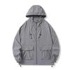 Marca de Moda de Montaña al Aire Libre Nueva Ropa de Protección Solar con Capucha de Color Sólido Ropa Fresca para la Piel para Hombre Ropa Casual para Protección Solar para Hombre que Combina con Todo