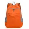 Mochila deportiva plegable, ultraligera y portátil, bolsa de gran capacidad para ocio al aire libre, se puede imprimir con logo, adecuada para viajes y montañismo
