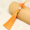Hilo de Nylon Jade Hilo de Nudo Pequeño Ensartar Cuentas Borla Nudo Chino Borla Colgante Pequeño Borla Estilo Antiguo Marcador Colgante Adorno