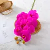 Flores Artificiais Phalaenopsis de Alta Qualidade com Toque Real Conjunto de Flores Artificiais Decoração para Hotel Quarto Decoração com Flores Ornamentos Flores Secas