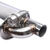Tubo de escape de tambor de válvula de vacío universal para automóvil con controlador y silenciador de escape de tambor de válvula de sonido variable con control remoto