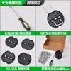 Clavos de tierra en forma de U juego de clavos en forma de U para jardinería transfronteriza tela para deshierbe película de acolchado clavos de fijación arandelas extractor de clavos clavos combinados