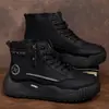 Botas de Nieve para Hombre 2026 Invierno Más Vendido Cálidas Antihielo Acolchadas de Terciopelo Zapatos de Algodón para Hombre Impermeables Antideslizantes Suela Gruesa Zapatos de Algodón