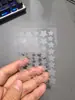 Maquiagem Adesivo Hidrogel para Acne Formato Especial Remoção de Acne À Prova D'água e À Prova de Suor PE Portátil Estrela de Cinco Pontas Colorido Fofo Corretivo Adesivo para Acne