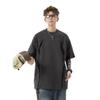 Camiseta de Malla Dividida Estilo High Street Americano Manga Corta para Hombre Verano Marca de Moda Ins Tops Elegantes de Chicos de Moda