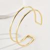Pulsera Cruzada Multicapa Calada Estilo Nuevo Europeo y Americano Brazalete para Mujer Abertura Ajustable Estéreo Simple Lujo Accesible