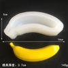 Bonito Banana Aromaterapia Vela Silicone Molde DIY Handmade Fondant Bolo de Decoração Simulação Fruit Mold