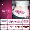 Pegatinas de Tatuaje de Súcubo, Vergüenza Uterina, Dama Privada Femenina, Cubierta de Cicatriz de Tobillo, Impermeables, Larga Duración, Cintura y Abdomen Sexys