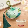 Bolsita de Fragancia para el Festival del Bote del Dragón, Bolsita Herbal Vacía, Colgante de Estilo Nacional de Artemisa, Bolsita Bordada, Bolsa Pequeña de Tela, Bolsita de Brocado para Llevar