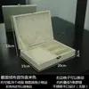 Caja de Joyería de Terciopelo con Tapa, Caja de Almacenamiento con Flocado a Prueba de Polvo para Pendientes, Pulsera, Collar, Reloj, Caja Organizadora para Tocador
