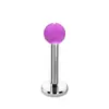 E-commerce Transfronteiriço Atacado Bolas Coloridas Aço Inoxidável Simples Moda Personalizado Joias para Piercing Sobrancelha Unhas Unhas Labiais Unhas do Osso da Orelha