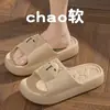 2026 Novo Modelo Chinelos Antiderrapantes com Estampa de Capivara para Uso Interno Masculino, Antiodor, Chinelos Silenciosos para o Verão