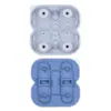 Bandeja de Hielo de Silicona Molde Personalizado de Cubitos de Hielo con Animales Alpaca Gato Bulldog Francés Labrador Molde de Bandeja de Hielo de Silicona
