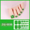 Zhengxiang Nuevas Pegatinas de Verano para Pies Pegatinas de Arte para Uñas Impermeables Color Puro Polvo de Cebolla Celebridad de Internet Pegatinas para Uñas Pegatinas de Arte para Uñas de los Pies Transfronterizo
