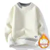 Recomendación popular: Suéter de punto de moda con cuello redondo, la fábrica puede bordar, prendas de punto para hombre