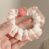 Goma para el pelo satinada plisada estilo coreano para mujer, nuevo modelo 2026, alta elasticidad, coletero duradero, diadema, accesorio elástico para el cabello