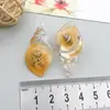 Concha Luminosa de Colores DIY Pegamento de Crema Bolso de Conchas Pendientes Colgante Accesorios de Joyería Acrílicos