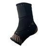 Tornozeleira Esportiva de Malha com Íons de Cobre Tornozeleira para Corrida Basquete Proteção Anti-Entorse Tornozelo Compressão Respirável Protetor de Pé