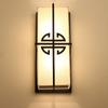 Luminária de Parede LED Retangular Quarto Corredor Corredor Luz de Fundo para TV Novo Estilo Chinês Luminária de Parede para Quarto Lâmpadas Internas