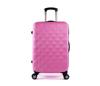 Maleta de viaje de ABS con diseño de diamante, directa de fábrica, 16 pulgadas, rueda universal, cerradura de combinación, resistente a rayones, para envío, equipaje de viaje 202428