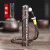Encendedor de cigarrillos plegable fábrica de encendedores puesto de soplado encendedor de carga directa eléctrica usb