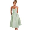 Ropa de Mujer Transfronteriza de Amazon Europea y Americana 2026 Primavera y Verano Nuevo Vestido Sexy y a la Moda de Tirantes Espagueti Entallado Adelgazante sin Espalda