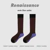 Calcetines de Compresión Renaissance para Mujer, Pierna Inferior Deportivos, Yoga, Montañismo, Saltar la Cuerda, Ciclismo, Carrera, Adelgazantes para Piernas, Calcetines Largos