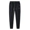Pantalones de Verano para Hombre de Seda de Hielo de Secado Rápido, Pantalones Largos Frescos y Transpirables, Pantalones Deportivos Sueltos, Pantalones Casuales para Hombre