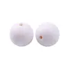 Cuentas de Silicona de 15 mm, Redondas para Pulsera de Abalorios DIY, Llavero, Accesorios para Joyería, Cuentas Sueltas al por Mayor en Stock
