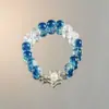 Nuevas Pulseras de Perlas Negras Más Vendidas en Verano, Frescas y Elegantes, Realzan el Cutis, Adecuadas para Mejores Amigas y Estudiantes, Artículos de Puesto de Mercado Nocturno