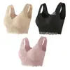Comercio Exterior Tallas Grandes Ropa Interior Femenina Encaje Sujetador de Copa Fija Combinación de 3 Piezas Venda para el Pecho Amazon Aliexpress Transfronterizo