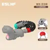 Cabo de Aço com Senha ESLNF para Veículo Elétrico Cadeado de Capacete Prata Furo Pequeno Impermeável Antifurto Bicicleta Motocicleta Portátil