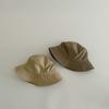 Sombrero de bebé de otoño y primavera, estilo coreano, para niños y niñas, de color liso, para el sol, de pescador, para verano