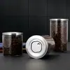 Fabricantes de origen latas selladas de vidrio borosilicatado latas para té latas para café recipientes para alimentos con tapa latas selladas para almacenamiento en la cocina